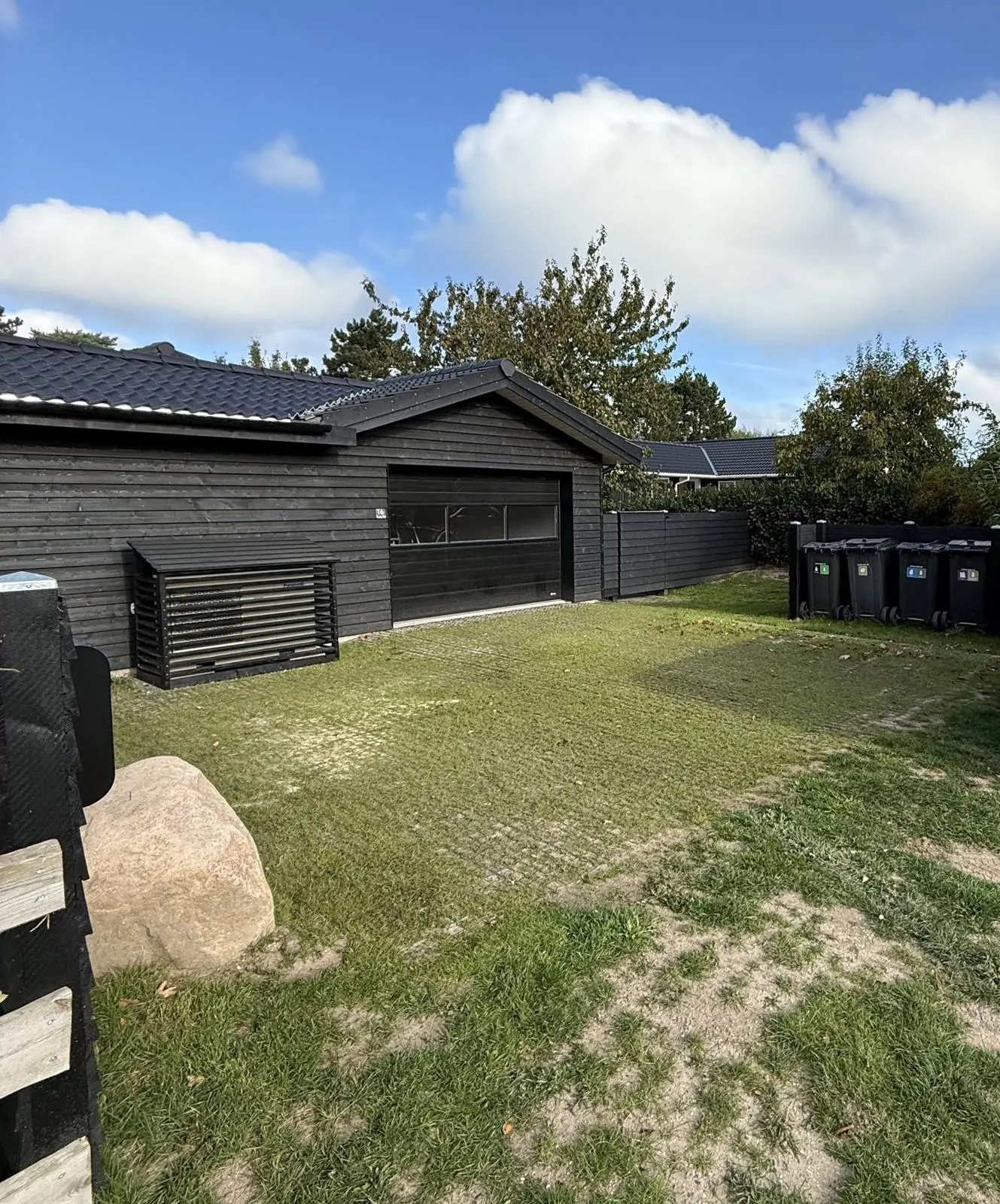 Læhegn ved terrassen - MG Byg ApS